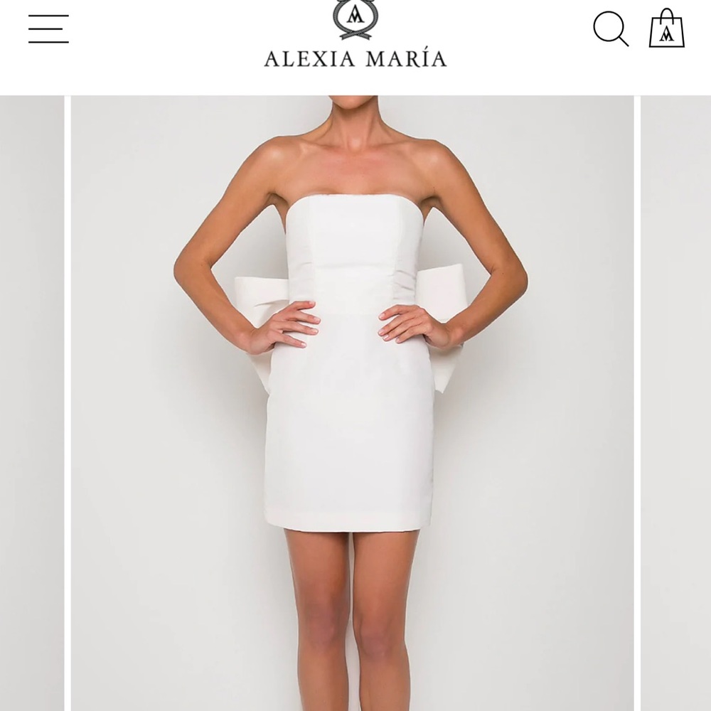 Alexia Maria Bow Dress
